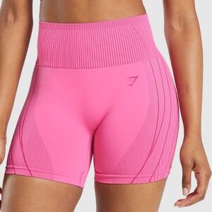 Gymshark Women's Vibrant Pink Bike Shorts